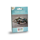 set para crear 3 pulseras de abalorios personalizadas artemio