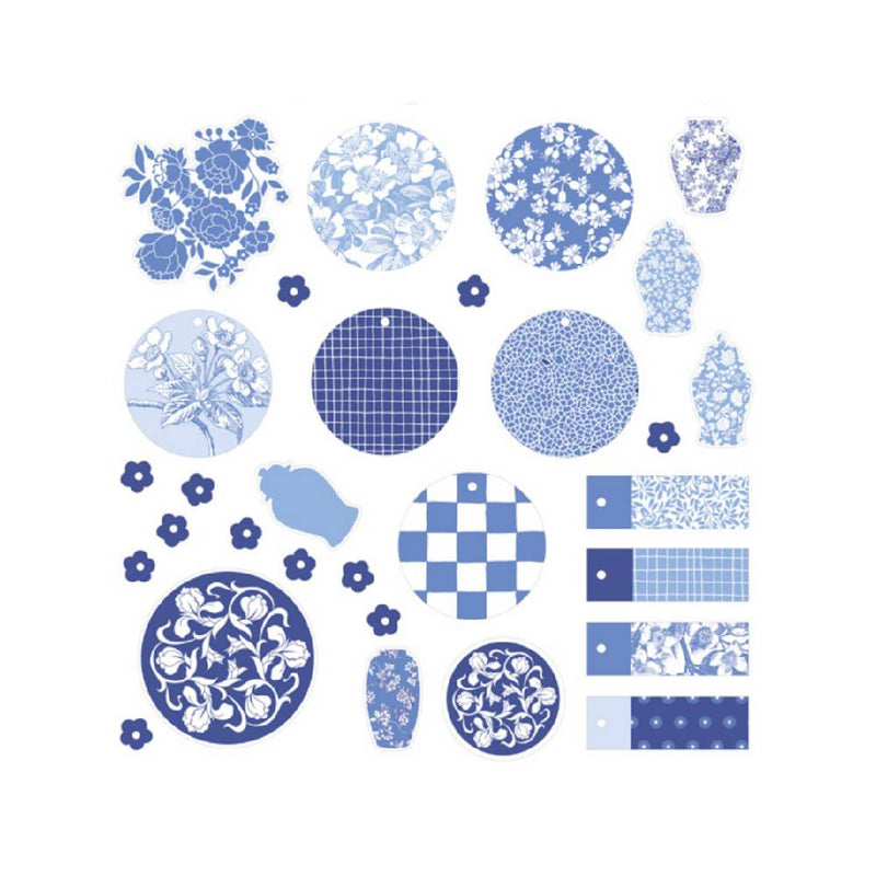 Die Cuts Flores Bleu Artemio