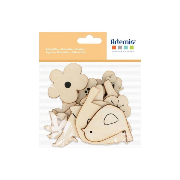 Die Cuts de Madera Sweet Graden Artemio