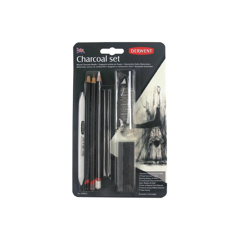 Set de Dibujo Carboncillos Derwent