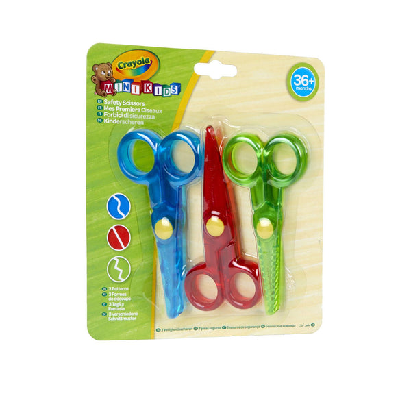 Set 3 Tijeras para Niños Crayola