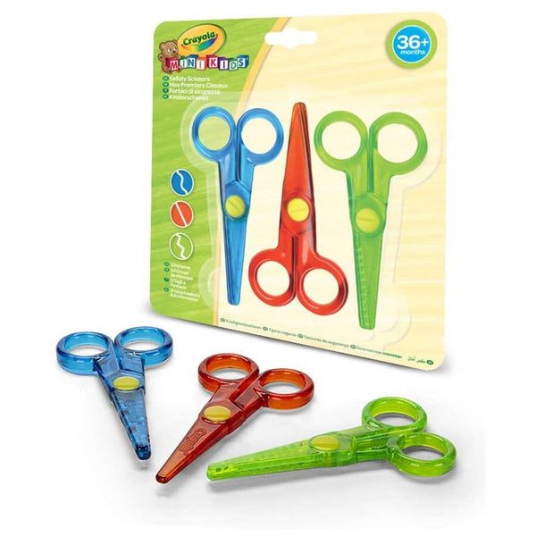 Set 3 Tijeras para Niños Crayola