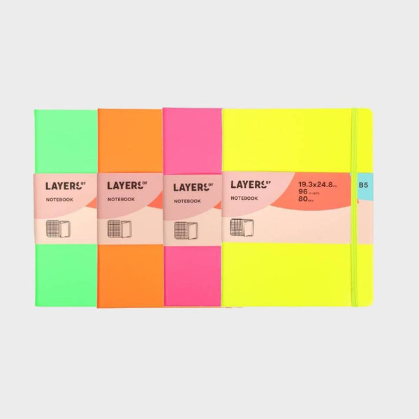 Cuaderno Cuadriculado B5 Layers Of