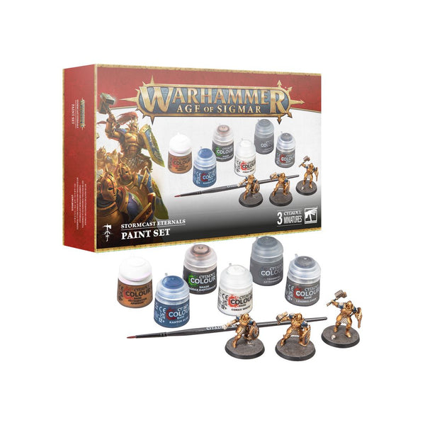 Warhammer Age Of Sigmar Stormcast Eternals Set Pintura