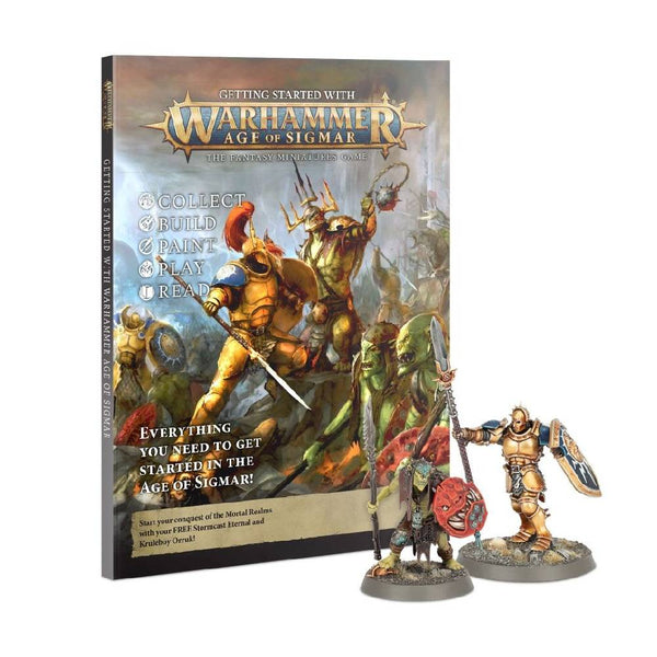 Libro Getting Started with Age Of Sigmar Warhammer