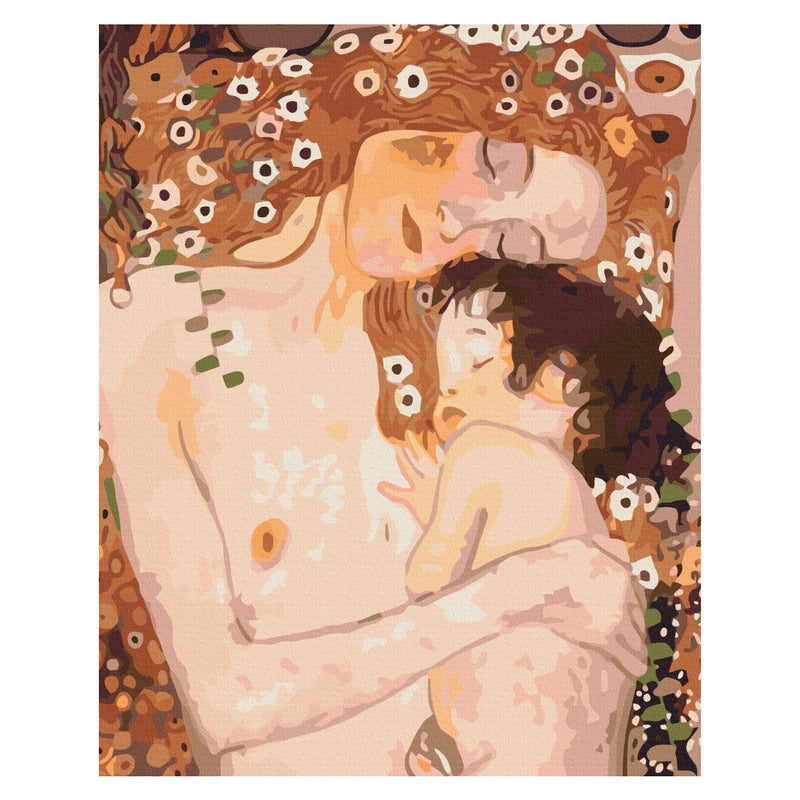 Pintar por Números Edades de la Mujer Klimt Brushme