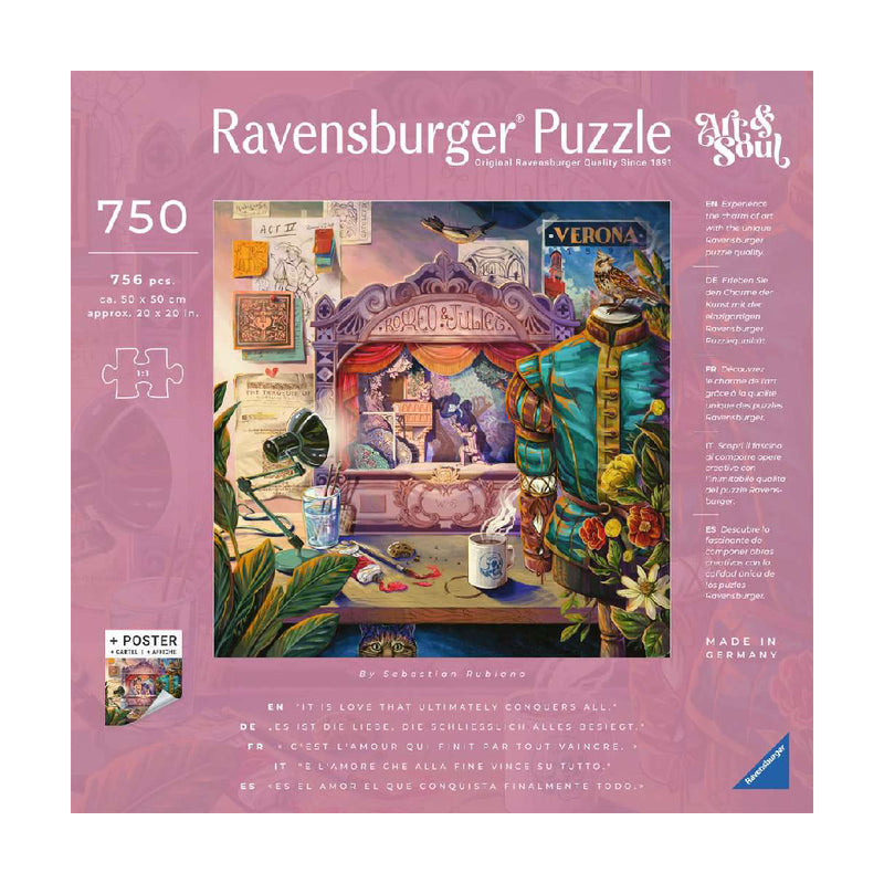 Puzzle 750 Piezas Romeo & Julieta Ravensburger (3)