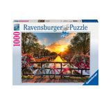 Puzzle 1000 Piezas Bicicletas en Ámsterdam Ravensburger