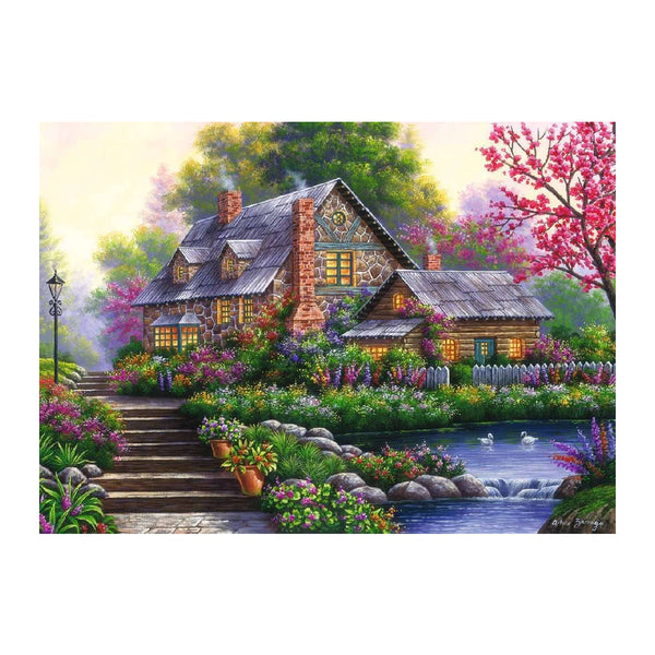 Puzzle 1000 Piezas Casa en la Naturaleza Ravensburger (1)