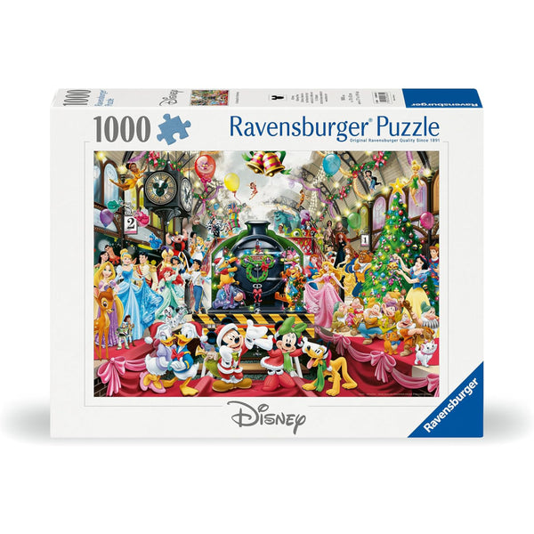 Puzzle 1000 Piezas Tren de Navidad Disney Ravensburger