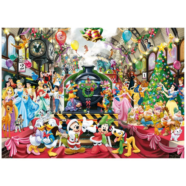 Puzzle 1000 Piezas Tren de Navidad Disney Ravensburger (1)