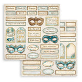 Bloc de Scrapbooking 10 Hojas Doble Cara Masquerade Stamperia