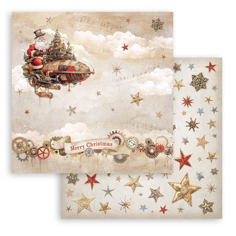 Bloc de Scrapbooking Gear Up For Christmas Stamperia