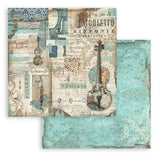 Bloc de Scrapbooking Doble Cara Music Stamperia