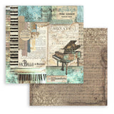 Bloc de Scrapbooking Doble Cara Music Stamperia