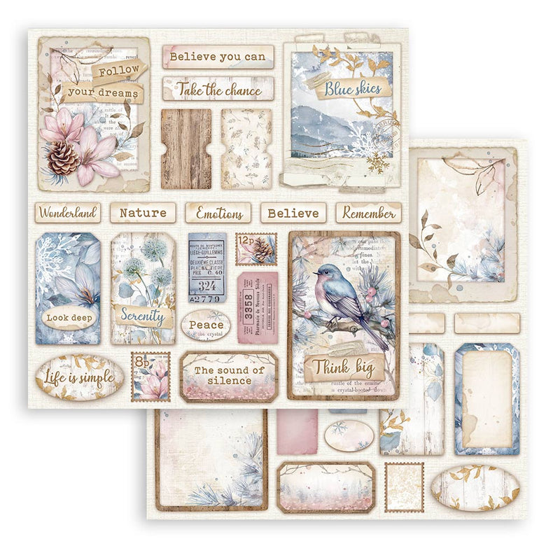 Bloc de Scrapbooking Doble Cara Dewdrops Stamperia