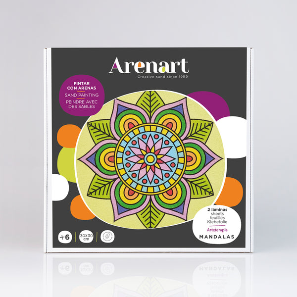 Kit Pintar con Arenas Mandalas 14 Arenart