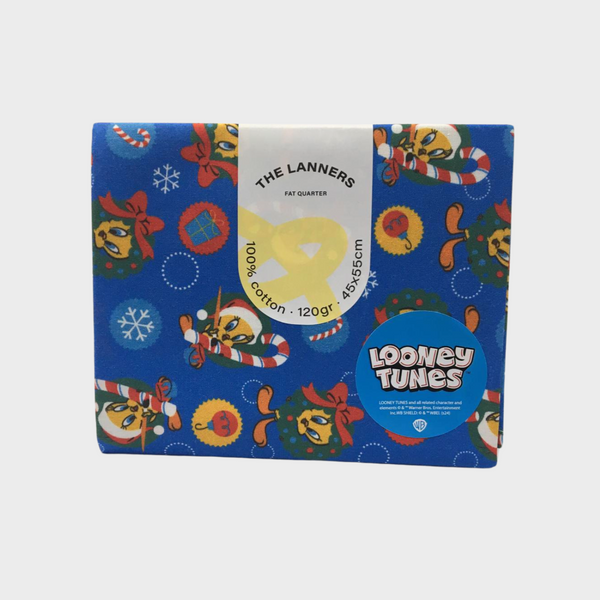 fat quarter looney tunes navidad piolín