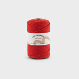 the lanners ovillo macramé boho rojo red