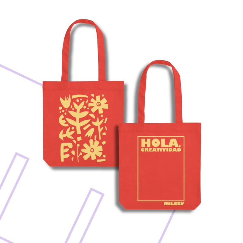 Tote Bag Primavera Rojo Milbby