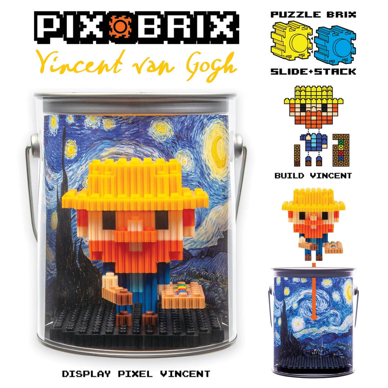 maqueta miniatura pix brix vincent van gogh