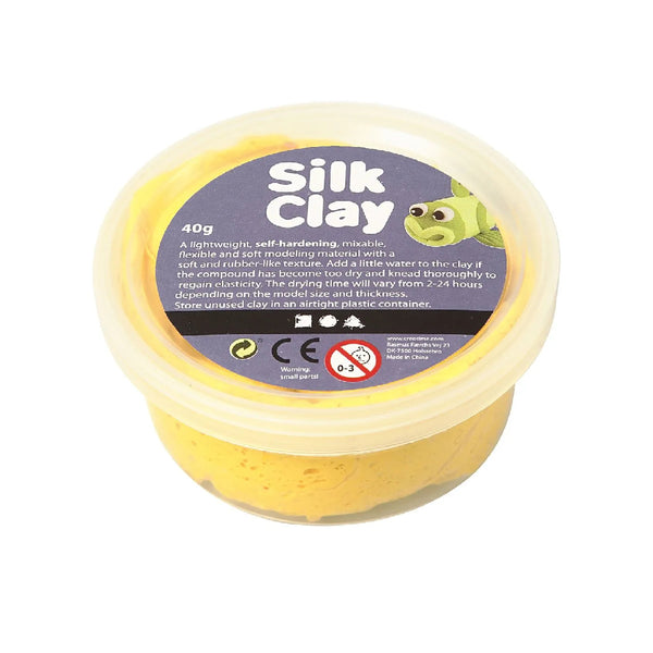 Pasta Silk Clay 40 Gr Yellow Amarillo