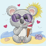 Kit Diamond Painting Infantil Koala Diamond Dotz