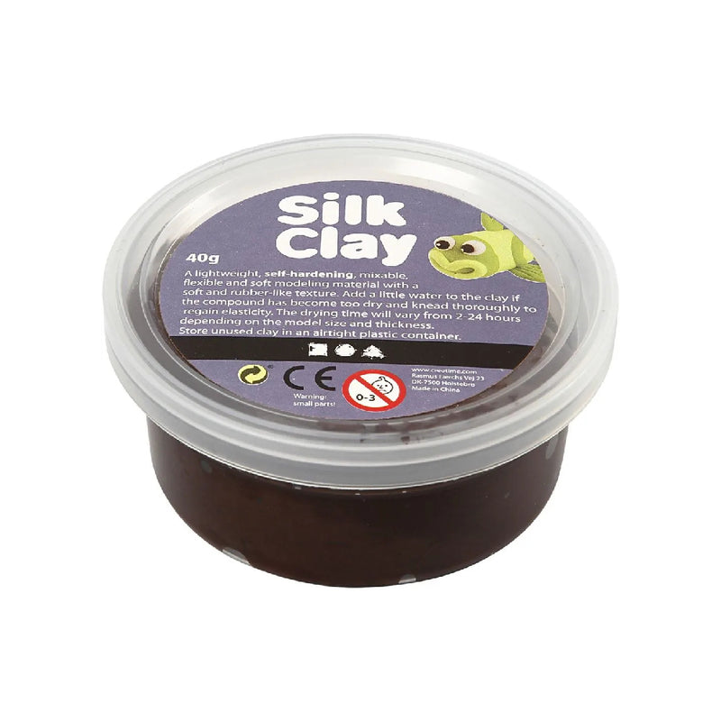 Pasta Silk Clay 40Gr Brown Marron