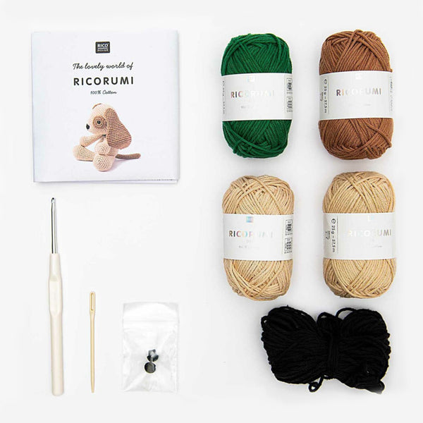 Kit Amigurumi Perro Ricorumi