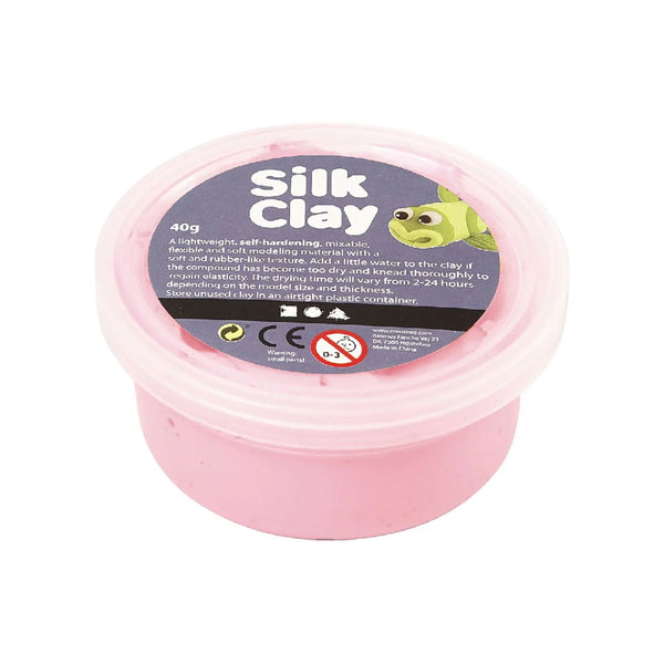 Pasta Silk Clay 40gr Rosa