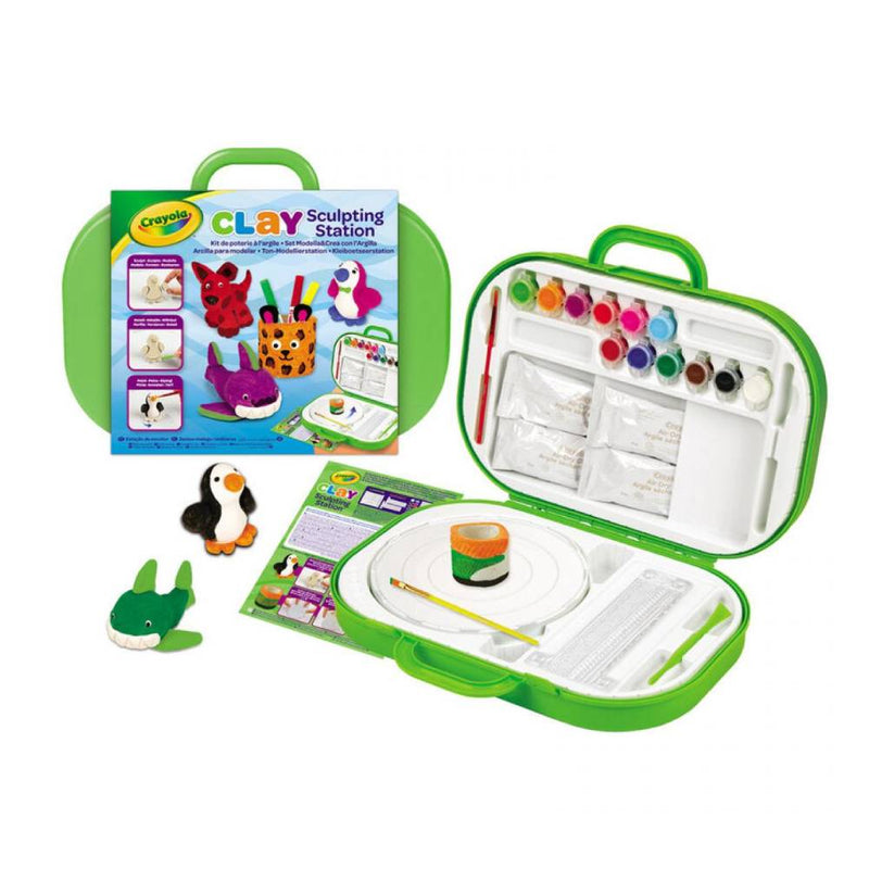 Maletín Set Crea Y Modela Con Arcilla Crayola