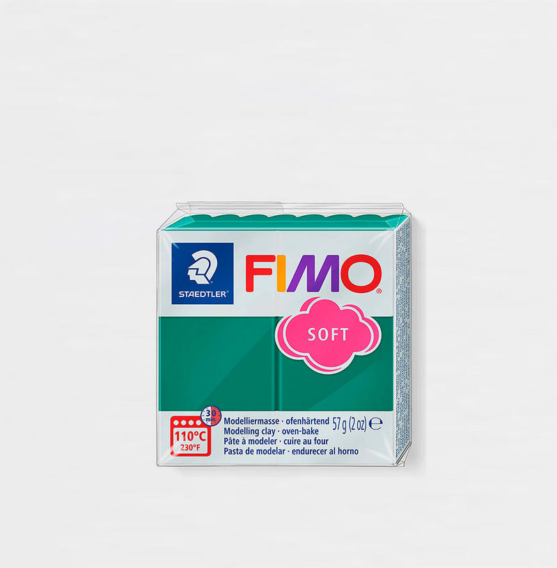 FIMO SOFT VERDE ESMERALDA 56