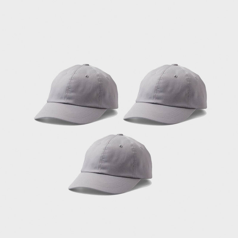 Set 3 Gorras Gris Cricut