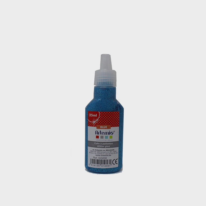 Pegamento Purpurina Azul 20ml Artemio