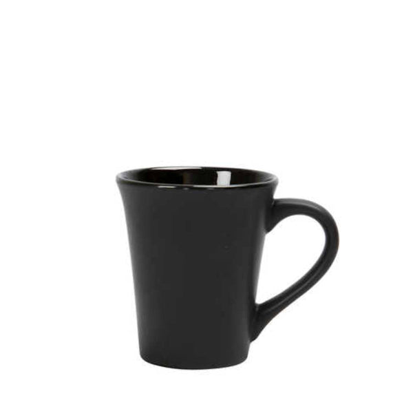 Taza de Porcelana para Decorar Negra 10x5,9x8,7 cm