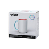 Taza Cerámica Biselada Coral 425ml Cricut