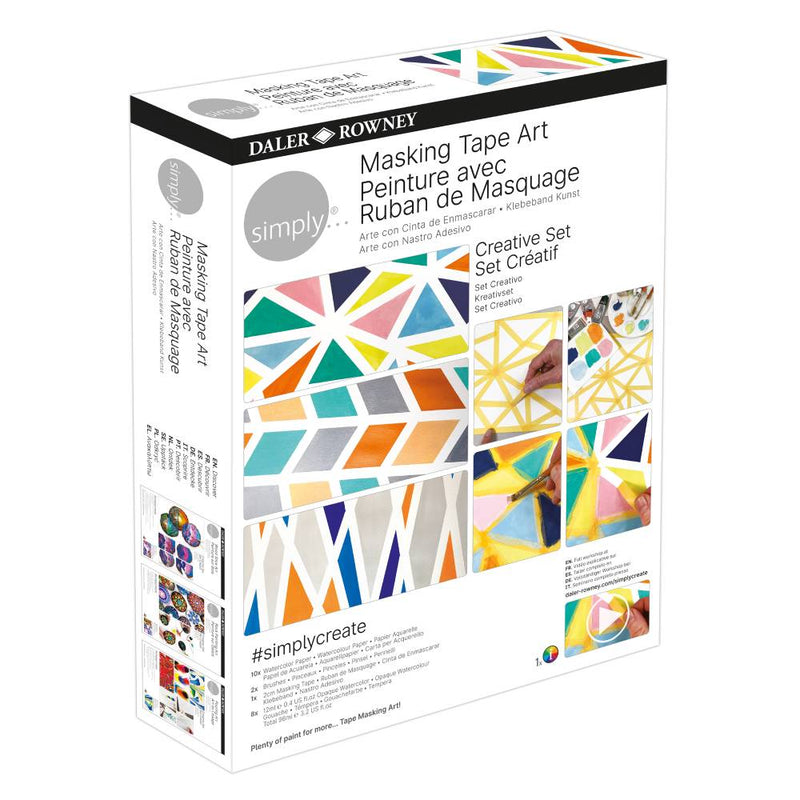 Set Tape Art Simply Daler Rowney