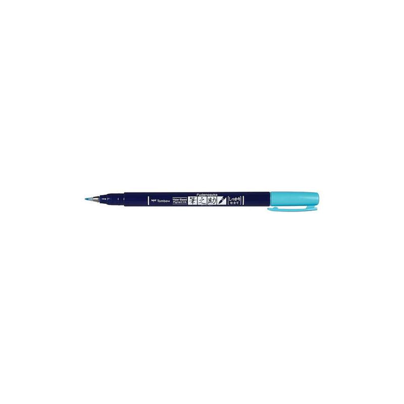 Rotulador Fudenosuke Azul Flúor Tombow