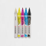 Set 5 Rotuladores Brush Pen Punta Pincel Acuarelables Ecoline (1)