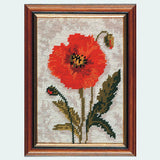 Kit Bordado Petit Point Poppy Anchor