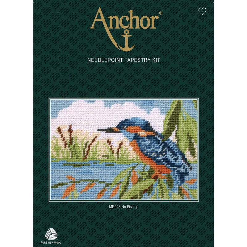 Kit Bordado Petit Point No Fishing Anchor (1)