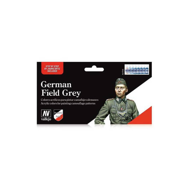 Set Model Color German Field Grey Uniform Vallejo