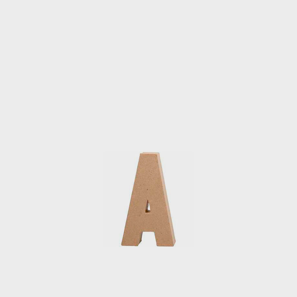 Idea para decorar letras de madera con decoupage