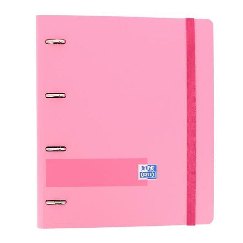 Archivador Europeanbinder Live&go A4 con Recambio Rosa Chicle Oxford