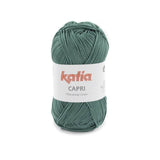 Ovillo Katia Capri 82179 Verde Esmeralda Apagado