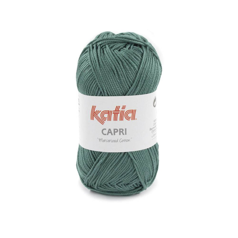 Ovillo Katia Capri 82179 Verde Esmeralda Apagado