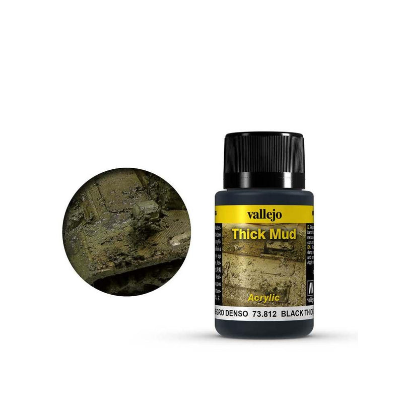 Pintura Weathering Effects Salpicaduras Barro Negro Vallejo